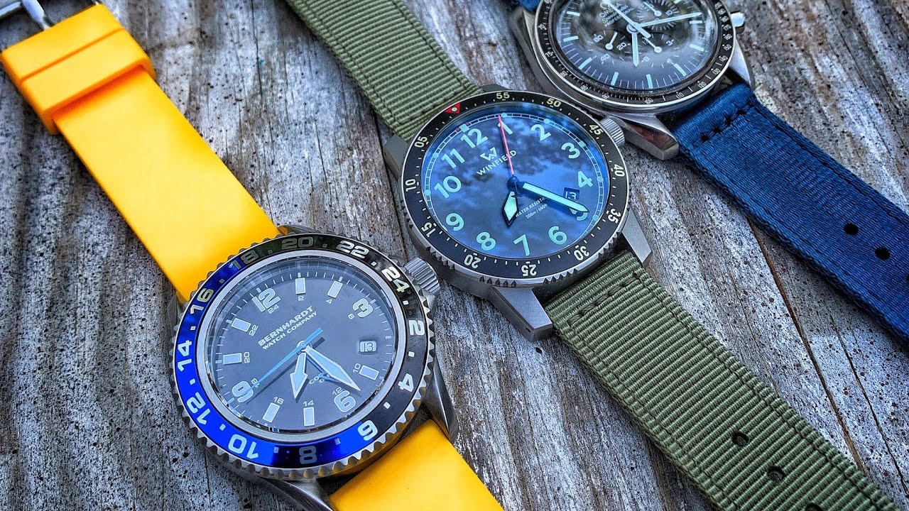 ARCHER Watch Straps review- Canvas, Silicone, NATO Quick Release