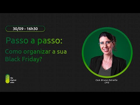 Como planejar uma ação de Black Friday de sucesso - LIVE 03 