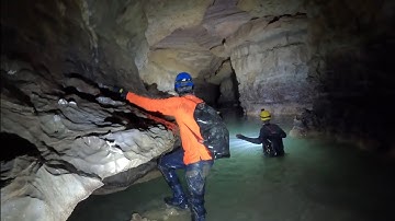 280 Foot Waterfall In Massive Backyard River Cave 