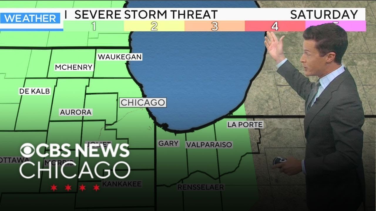 Get ready for weekend storms in Chicago area - YouTube