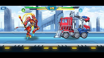 Iron monkey King VS Optimus prime (MECHA STORM)😎