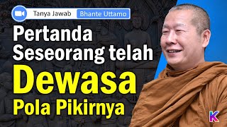 Download Lagu TANYA JAWAB BHANTE UTTAMO || Pertanda Seseorang Telah Dewasa Pemikirannya || Karaniya Channel MP3