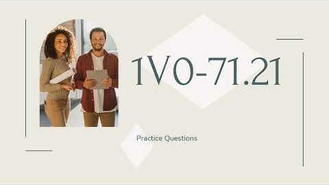 Actual Questions for 1V0-71.21 Associate VMware Application Modernization Exam