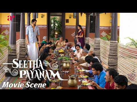 Seetha Payanam Malayalam Movie Scene | Abhi's Victory At The Village Festival! 🎉 | Aishwarya Arjun