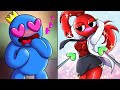 [Animation] RED // FORGET // MEME | Red &amp; Blue Love Story 💕 Rainbow friends Animation | SLIME CAT