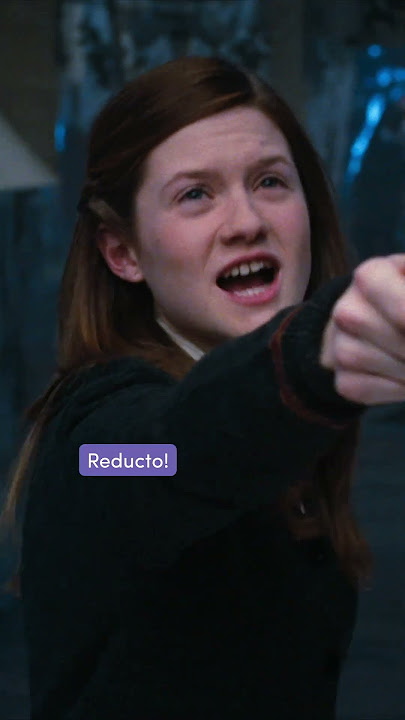 Ginny's most memorable moments #HarryPotter #GinnyWeasley