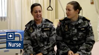 Navy Nurse: Tracey & Amy