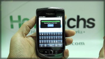 How to Set Up Wifi on BlackBerry Torch 9800