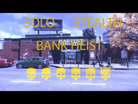 PAYDAY 2 - One Down Solo Stealth Bank Heist Türkçe Yapılış