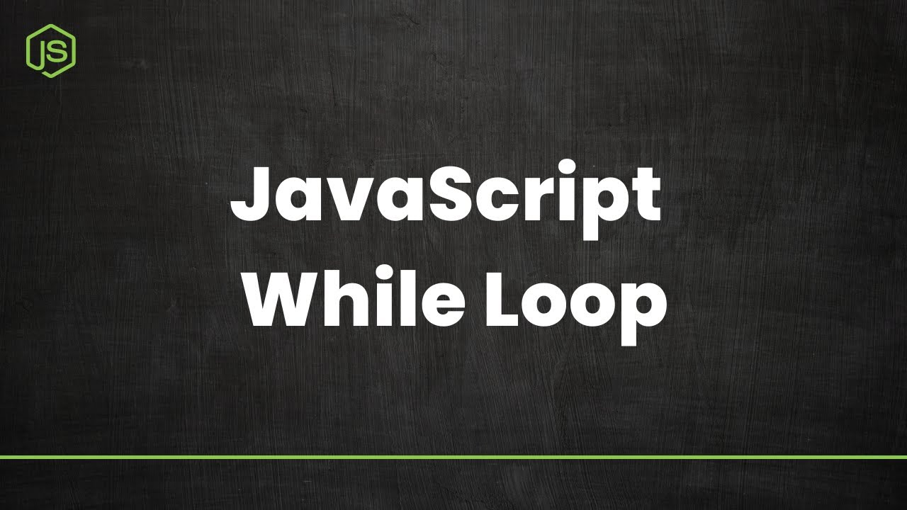 Javascript Course - While Loop Explained in Tamil - YouTube