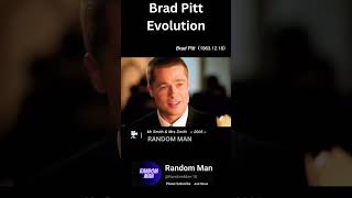 Brad Pitt Evolution  In The Movies | Transformation of Brad Pitt shortsvideo