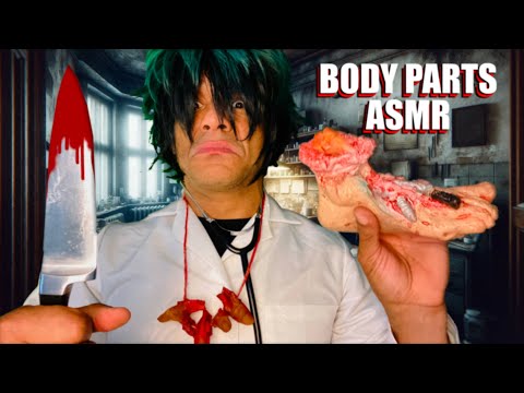 🔪 BODY PARTS ASMR - cutting out all the bad energy!