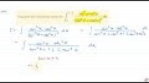 JEE MAINS 2018 Evaluate    the following integrals: `int_0^(pi//4)(sin^2xcos^2x)/((s I n^3x+cos^...