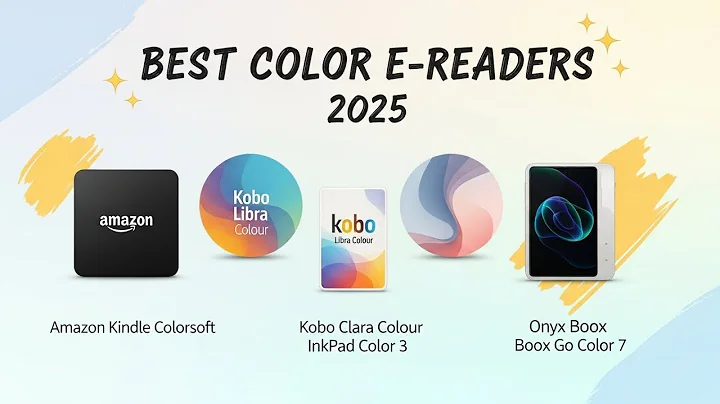 5 Best Color E-Book Readers You Need in 2026