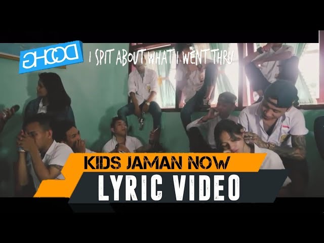 ECKO SHOW - KIDS JAMAN NOW ( Official Lyric Video ) class=