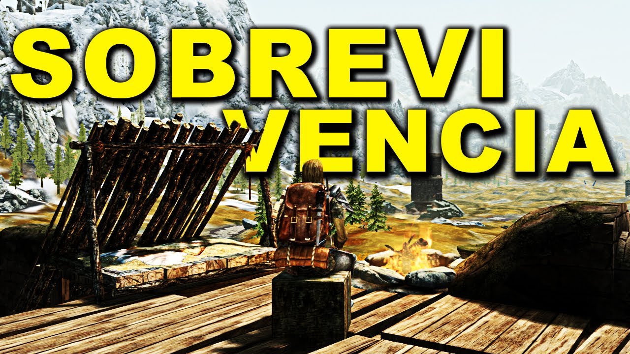 SKYRIM FICA 1000X MELHOR COM ISSO!!