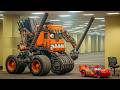 Epic Escape Lightning McQueen vs REBAR BRAWLER MONSTER TRUCK in BeamNG.Drive