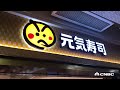 An attempt at 'zero human interaction' in a fully-automated sushi restaurant | CNBC Reports