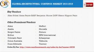 Global Architectural Coatings Market 2015 – 2019