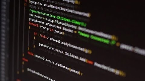 Computer Code Scrolling on Black 3 (Stock Footage)