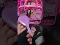 Satisfying with Unboxing &amp; Pink Miniature Barbie Mirror Set Video | ASMR Fancyy Set