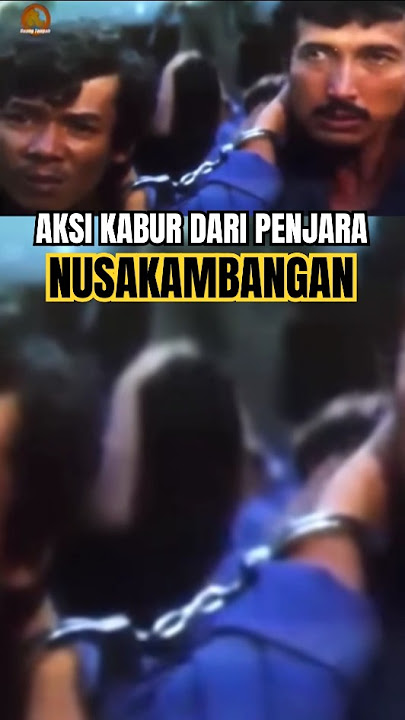 Johny Indo Escape Action Escapes From Nusakambangan Prison