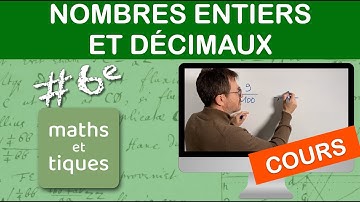 LE COURS : Nombres entiers et décimaux - Sixième