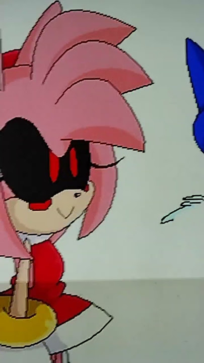Amy Rose makes a April Fool's Scary Prank on Sonic
