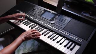 Meu Barquinho - Giselli Cristina - Teclado - Yamaha PSR S950 - Versão Forró Gospel chords