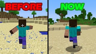 Old Minecraft Vs New Minecraft