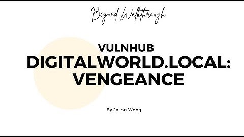 Cyber Security | CTF | Vulnhub | digitalworld.local: VENGEANCE | SSH Cracking With Python
