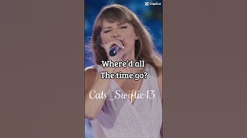 Where’d all the time go? @TaylorSwift #taylorswift #swiftie4ever #swiftie #shorts #fypシ #fyp