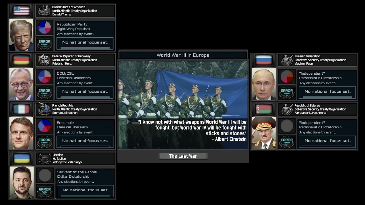 Custom Super Events: WW3