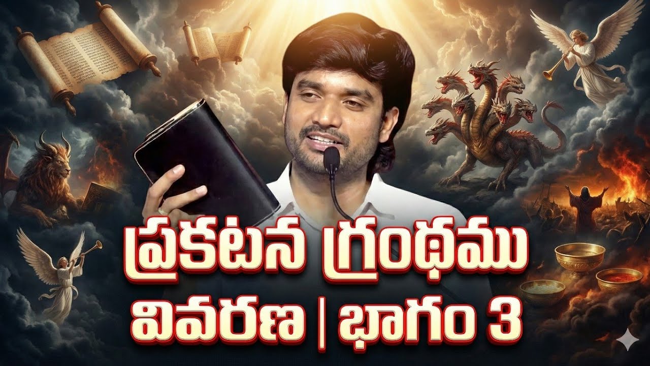 ప్రకటన గ్రంథం వివరణ Part 3 ||Bro.P.James Garu||