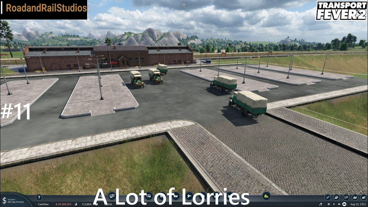 Transport Fever 2 (Race to to the North) - A Lot of Lorries (Ep 12)