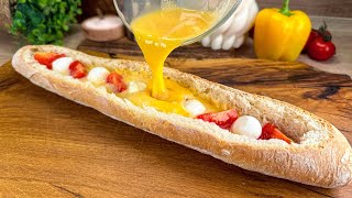 A brilliant baguette recipe with filling that you absolutely have to try today!