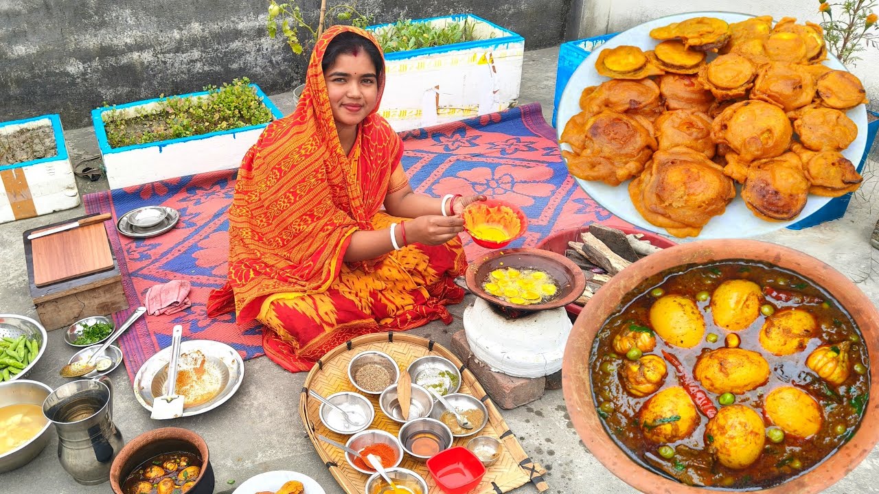 Village Life: Mitti ke Bartan mein Ande ki Sabji | Egg Curry Recipe