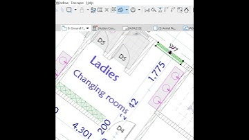 How to hide doors and windows on floor plans in archicad