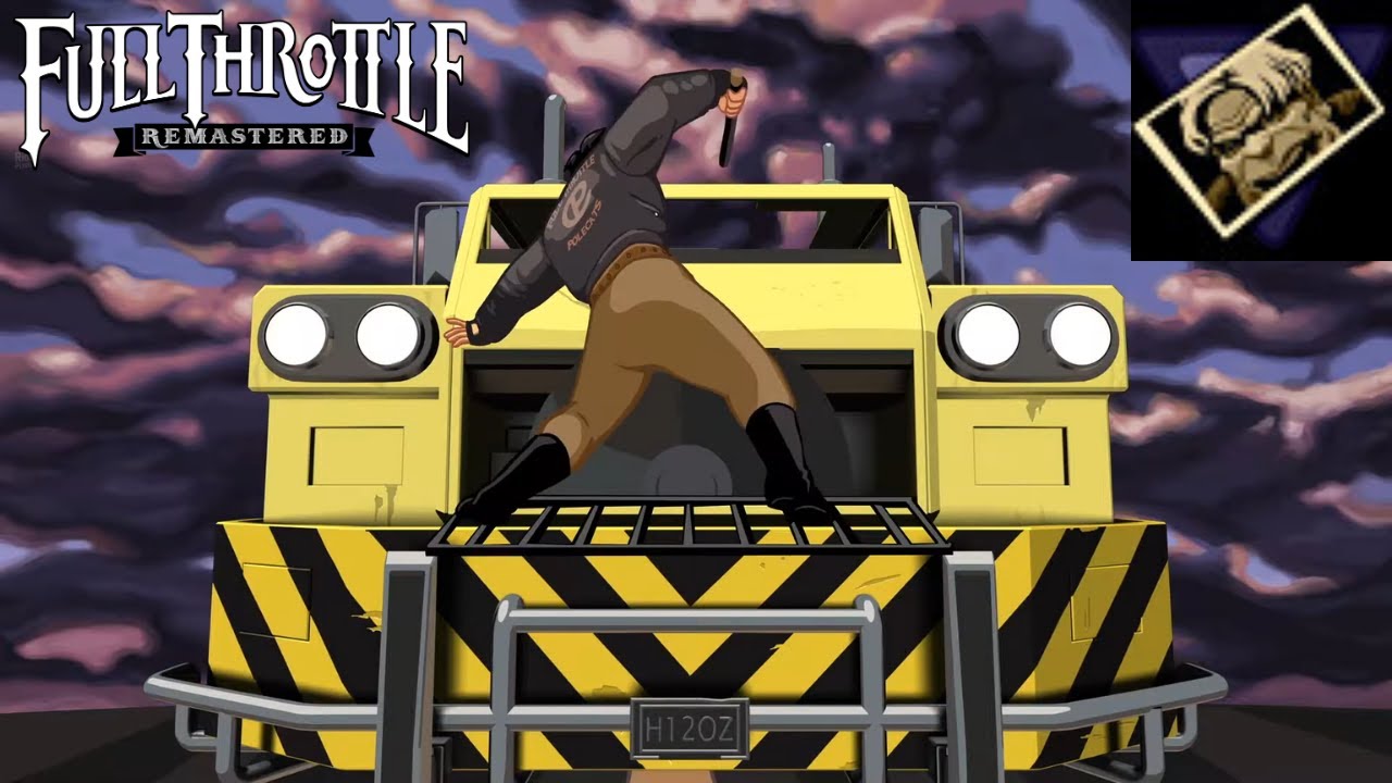 Full Throttle Remastered Achievements BURGER WELL DONE YouTube