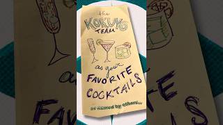 🍸 The Kokuyo Team as Your Favorite Cocktail | Episode 1