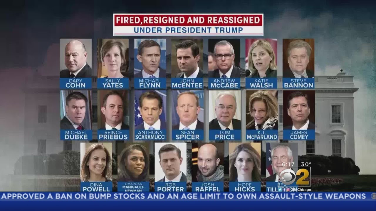 White House Staff Shakeup Expected To Continue