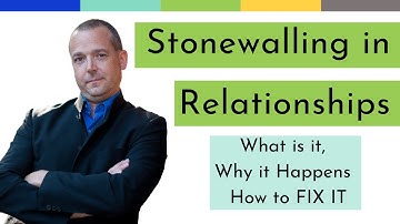 Stonewalling in Relationships | How to Fix It 🛠