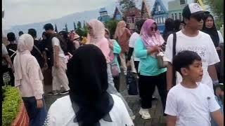 Wisata kota batu malang di hari minggu ramai pengunjung