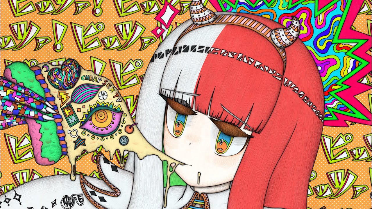 一次創作イラストメイキング ピッツァ•ディアボロ #illustration #イラスト #イラストメイキング #一次創作