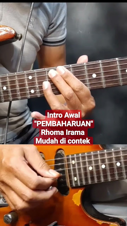 Intro Awal PEMBAHARUAN Rhoma Irama Soneta sangat mudah untuk di tiru