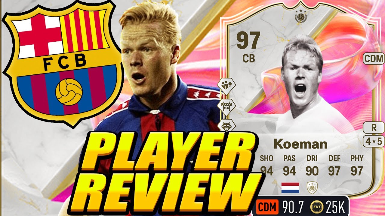🔥 97 FUTTIES KOEMAN PLAYER REVIEW! 97 ICON KOEMAN REVIEW! 97 FUTTIES KOEMAN REVIEW! KOEMAN REVIEW!