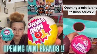 Opening Mini Brands Disney , Fashion , Toys Mini Brand