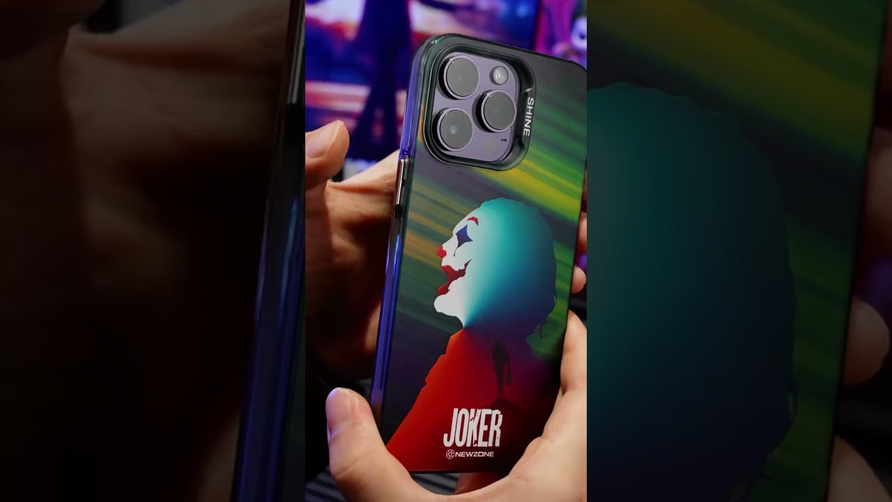 😈 Add a touch of chaos to your phone with our Joker Toptidez case!