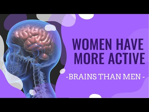 Women Have More Active Brains Than Men