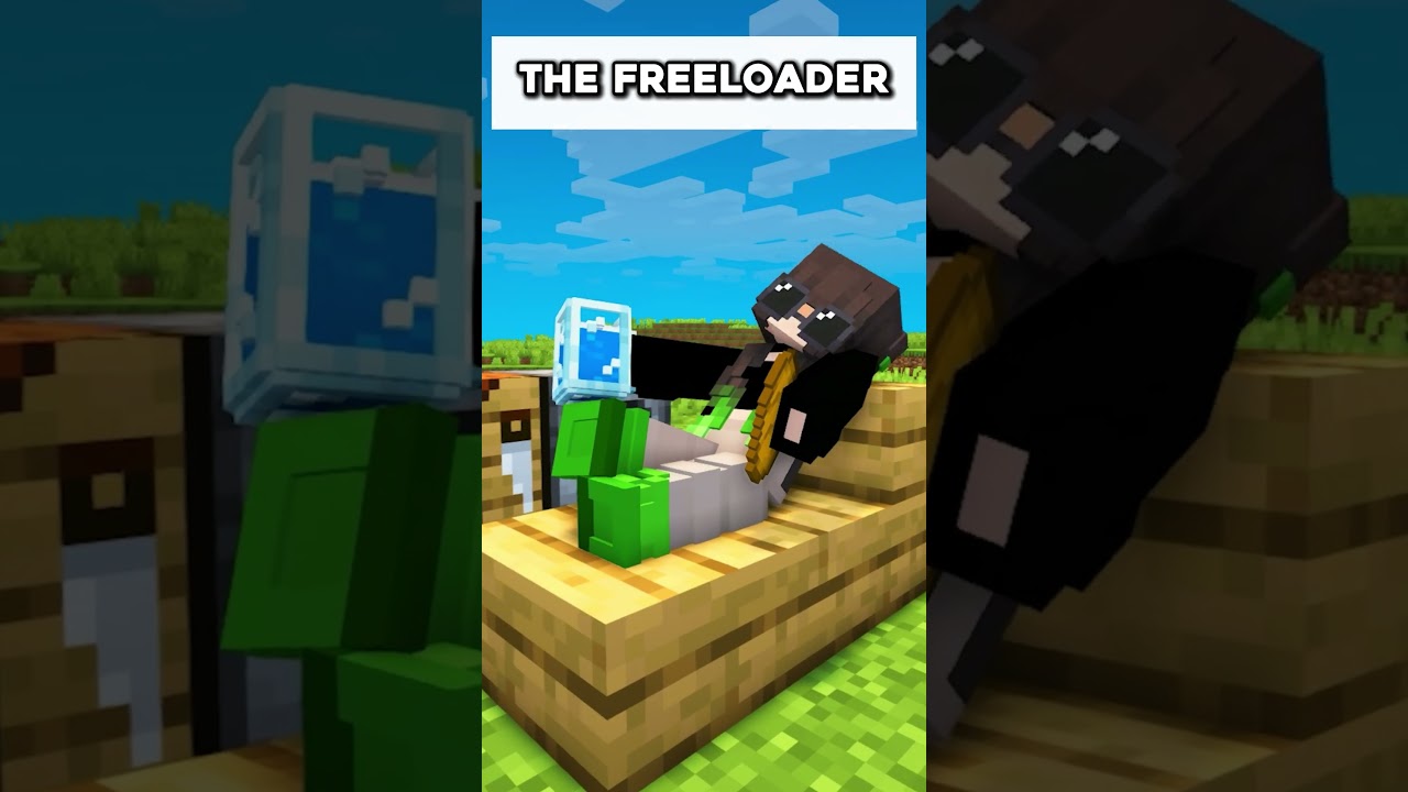 How DIFFERENT PLAYERS MINE in Minecraft! #shorts